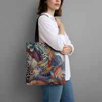 Wild Animal Skins Tote Bag Unique Leopard Zebra And Snake Patterns - Wonder Print Shop