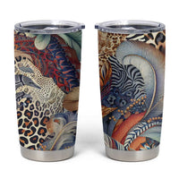 Wild Animal Skins Tumbler Cup Unique Leopard Zebra And Snake Patterns - Wonder Print Shop