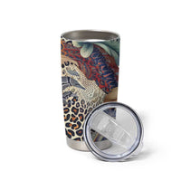 Wild Animal Skins Tumbler Cup Unique Leopard Zebra And Snake Patterns - Wonder Print Shop