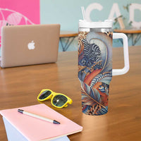 Wild Animal Skins Tumbler With Handle Unique Leopard Zebra And Snake Patterns - Wonder Print Shop