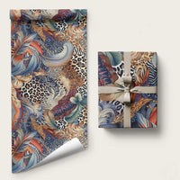 African Wild Animal Skins Wrapping Paper Unique Leopard Zebra And Snake Patterns - Wonder Print Shop