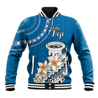 Bula Fiji Baseball Jacket Kava Bowl Tapa Tribal LT9 - Wonder Print Shop