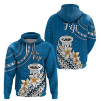 Bula Fiji Hoodie Kava Bowl Tapa Tribal - Wonder Print Shop