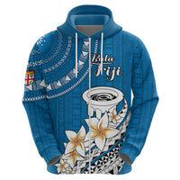 Bula Fiji Hoodie Kava Bowl Tapa Tribal - Wonder Print Shop
