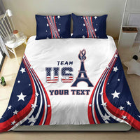 Personalized USA Make America Strong Again Bedding Set Go Paris 2024 LT9 - Wonder Print Shop