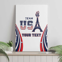 Personalized USA Make America Strong Again Canvas Wall Art Go Paris 2024 LT9 - Wonder Print Shop