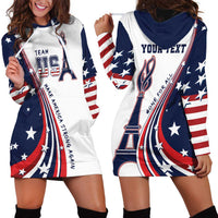 Personalized USA Make America Strong Again Hoodie Dress Go Paris 2024 - Wonder Print Shop