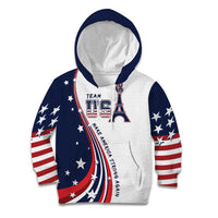 Personalized USA Make America Strong Again Kid Hoodie Go Paris 2024 - Wonder Print Shop