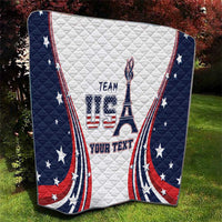 Personalized USA Make America Strong Again Quilt Go Paris 2024 - Wonder Print Shop