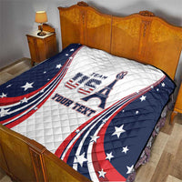Personalized USA Make America Strong Again Quilt Go Paris 2024 - Wonder Print Shop