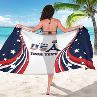 Personalized USA Make America Strong Again Sarong Go Paris 2024 - Wonder Print Shop