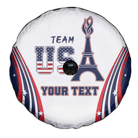 Personalized USA Make America Strong Again Spare Tire Cover Go Paris 2024 - Wonder Print Shop