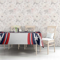 Personalized USA Make America Strong Again Tablecloth Go Paris 2024 - Wonder Print Shop