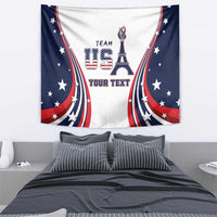 Personalized USA Make America Strong Again Tapestry Go Paris 2024 - Wonder Print Shop
