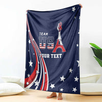 Personalized USA One For All Blanket Go Paris 2024