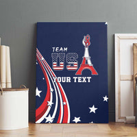 Personalized USA One For All Canvas Wall Art Go Paris 2024 LT9 - Wonder Print Shop
