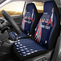 Personalized USA One For All Car Seat Cover Go Paris 2024 LT9 - Wonder Print Shop