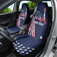 Personalized USA One For All Car Seat Cover Go Paris 2024 LT9 - Wonder Print Shop