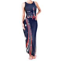 Personalized USA One For All Family Matching Tank Maxi Dress and Hawaiian Shirt Go Paris 2024 - Wonder Print Shop