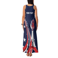 Personalized USA One For All Family Matching Tank Maxi Dress and Hawaiian Shirt Go Paris 2024 - Wonder Print Shop