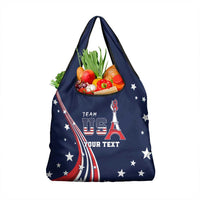 Personalized USA One For All Grocery Bag
