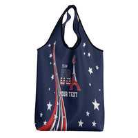 Personalized USA One For All Grocery Bag