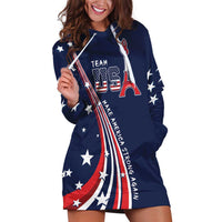 Personalized USA One For All Hoodie Dress Go Paris 2024 - Wonder Print Shop