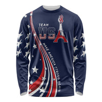 Personalized USA One For All Long Sleeve Shirt Go Paris 2024 - Wonder Print Shop