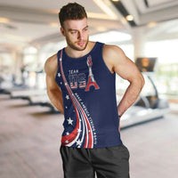 Personalized USA One For All Men Tank Top Go Paris 2024 - Wonder Print Shop