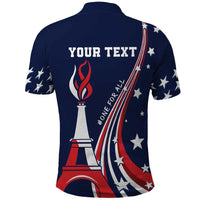 Personalized USA One For All Polo Shirt Go Paris 2024 - Wonder Print Shop
