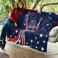Personalized USA One For All Quilt Go Paris 2024 - Wonder Print Shop