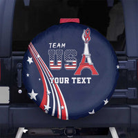 Personalized USA One For All Spare Tire Cover Go Paris 2024 - Wonder Print Shop