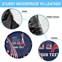 Personalized USA One For All Spare Tire Cover Go Paris 2024 - Wonder Print Shop