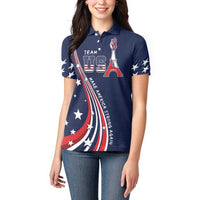 Personalized USA One For All Women Polo Shirt Go Paris 2024 - Wonder Print Shop