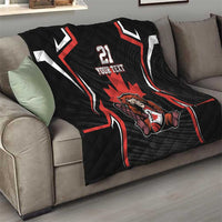 Custom Canada Rugby Pacific Quilt Beaver and Maple Leaf - Wonder Print Shop