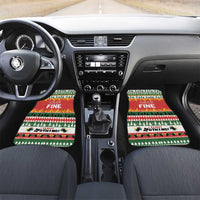 Merry Cat-Mas Car Mats Christmas It's Fine I'm Fine Everything is Fine LT9 - Wonder Print Shop