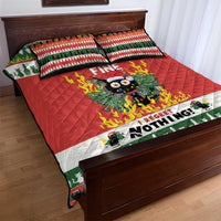 Merry Cat-Mas Quilt Bed Set Christmas It's Fine I'm Fine Everything is Fine - Wonder Print Shop