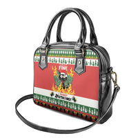 Merry Cat-Mas Shoulder Handbag Christmas It's Fine I'm Fine Everything is Fine