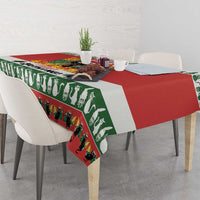 Merry Cat-Mas Tablecloth Christmas It's Fine I'm Fine Everything is Fine - Wonder Print Shop