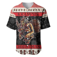 Krampus The Christmas Devil Baseball Jersey LT9 - Wonder Print Shop