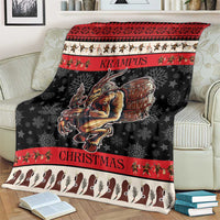 Krampus The Christmas Devil Blanket