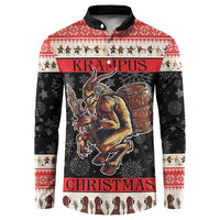 Krampus The Christmas Devil Button Sweatshirt LT9 - Wonder Print Shop