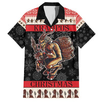 Krampus The Christmas Devil Family Matching Tank Maxi Dress and Hawaiian Shirt - Wonder Print Shop