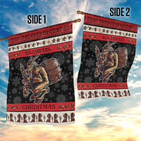Krampus The Christmas Devil Garden Flag - Wonder Print Shop