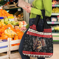 Krampus The Christmas Devil Grocery Bag