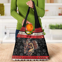 Krampus The Christmas Devil Grocery Bag