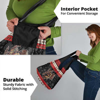 Krampus The Christmas Devil Grocery Bag