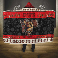 Krampus The Christmas Devil Hooded Blanket