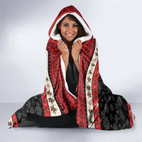 Krampus The Christmas Devil Hooded Blanket