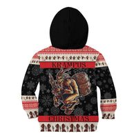 Krampus The Christmas Devil Kid Hoodie - Wonder Print Shop